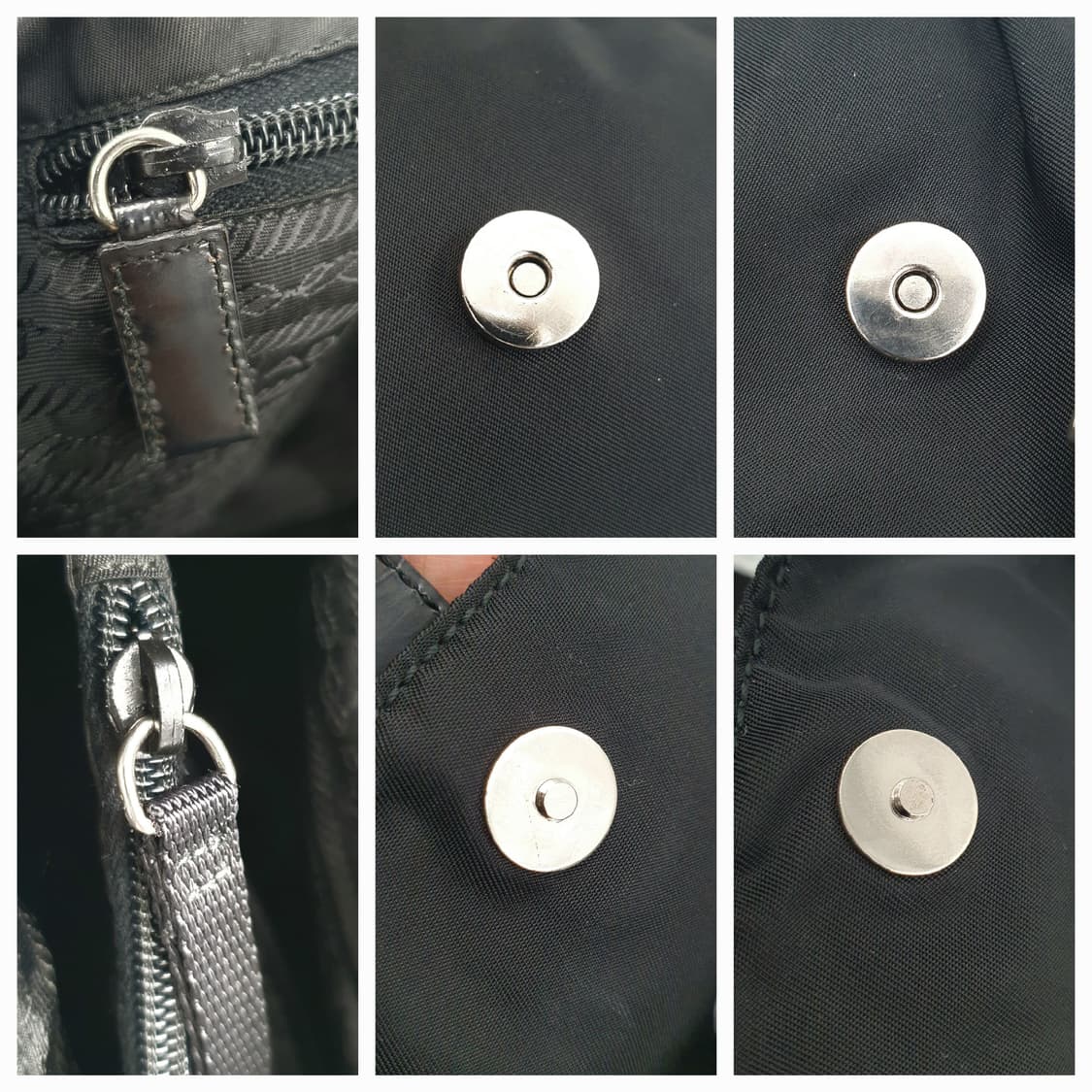 프라다 삼각로고 리나일론 투포켓 숄더백 쇼퍼백 상품이미지6