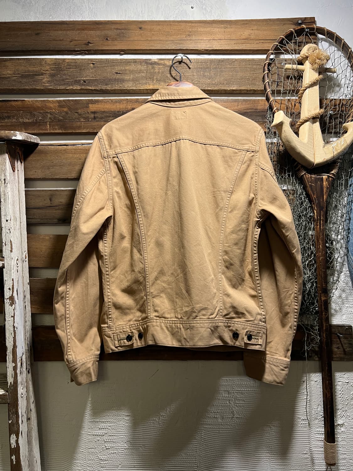 [L]Lee Riders 재팬 베이지 코튼 트러커 자켓 상품이미지8