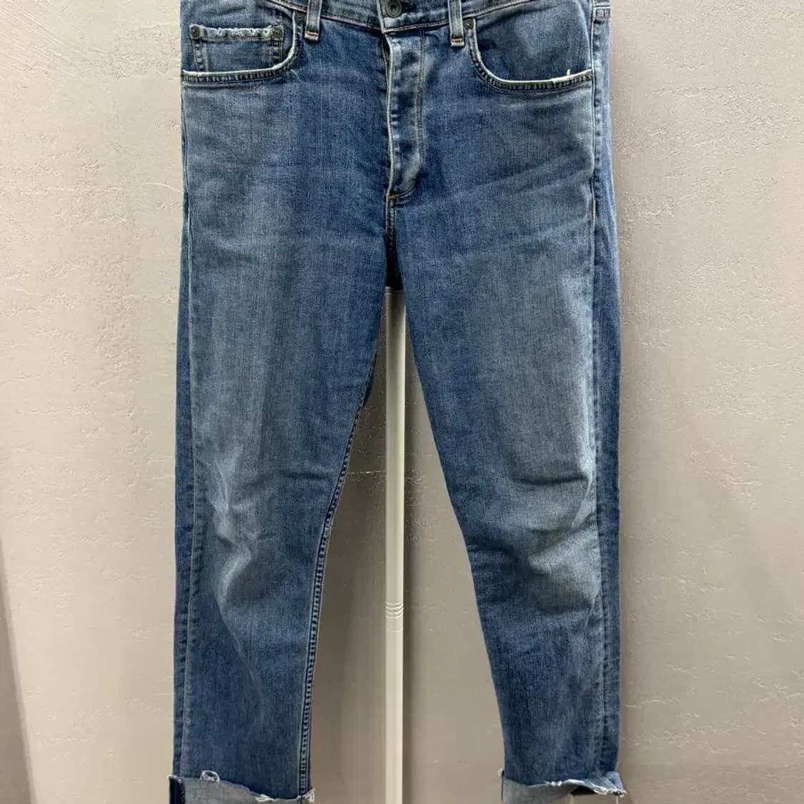 rag&bone 청바지 롤업진 데님팬츠 33 상품이미지2
