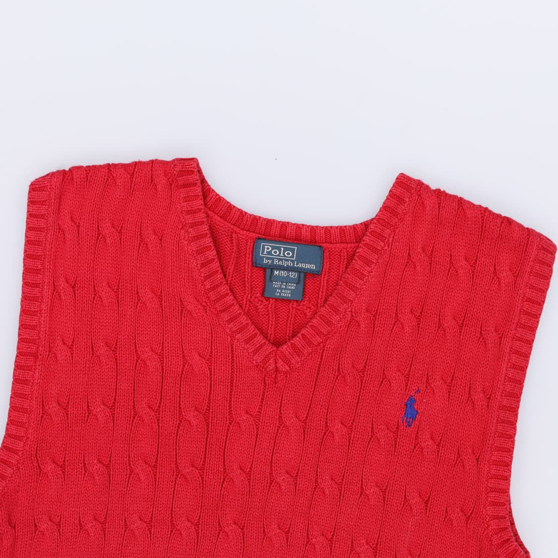 M 폴로 키즈 케이블 조끼 0402H1 상품이미지3