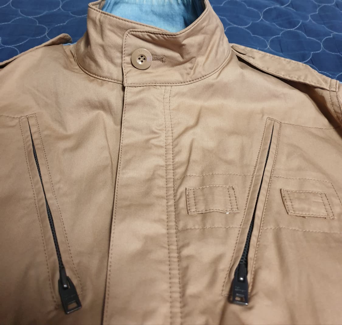 (빈티지) 카이아크만 견장 스위스군복st 데님배색 야상자켓 (S) 상품이미지2