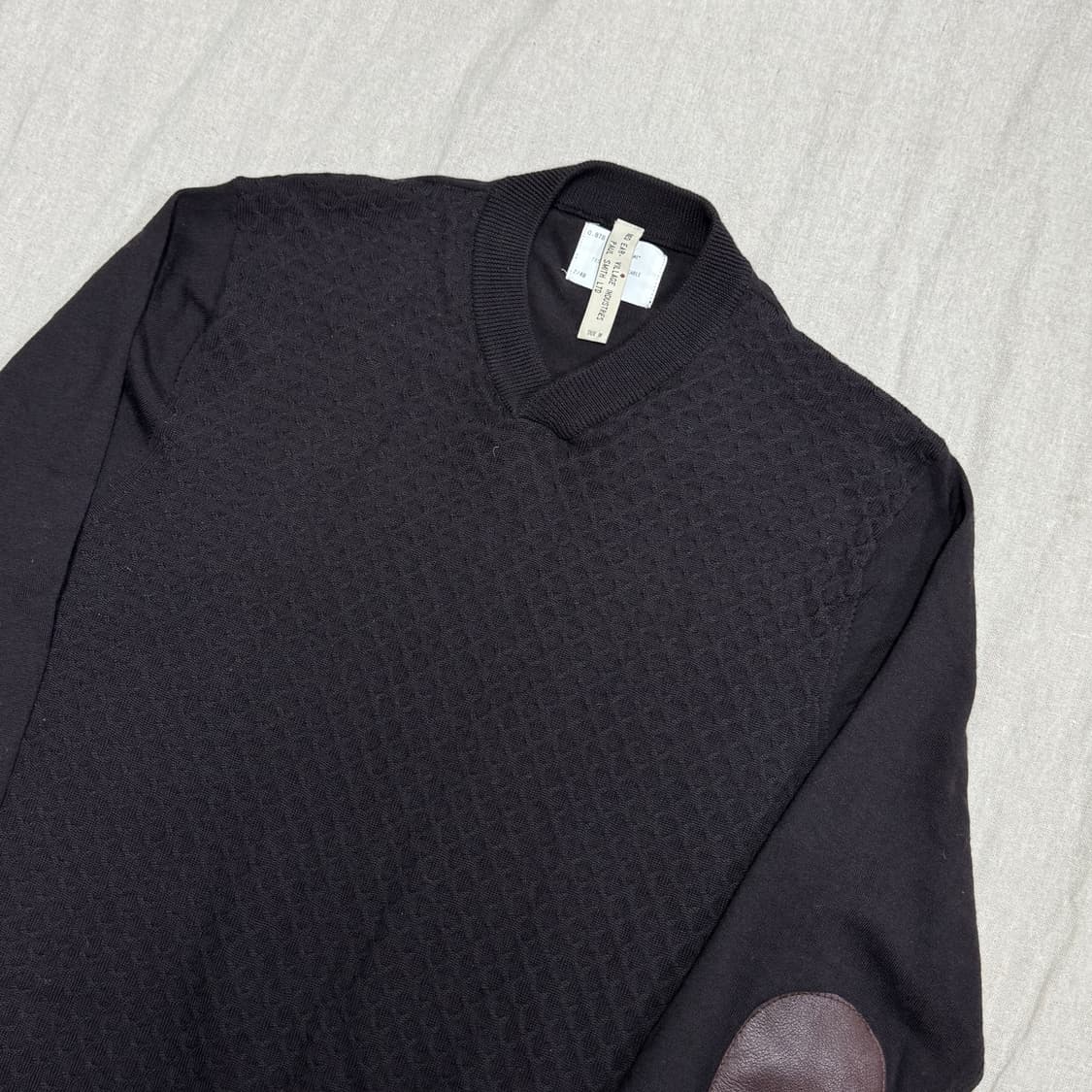 폴스미스 레드이어 암패치 브라운 울니트 M 상품이미지5