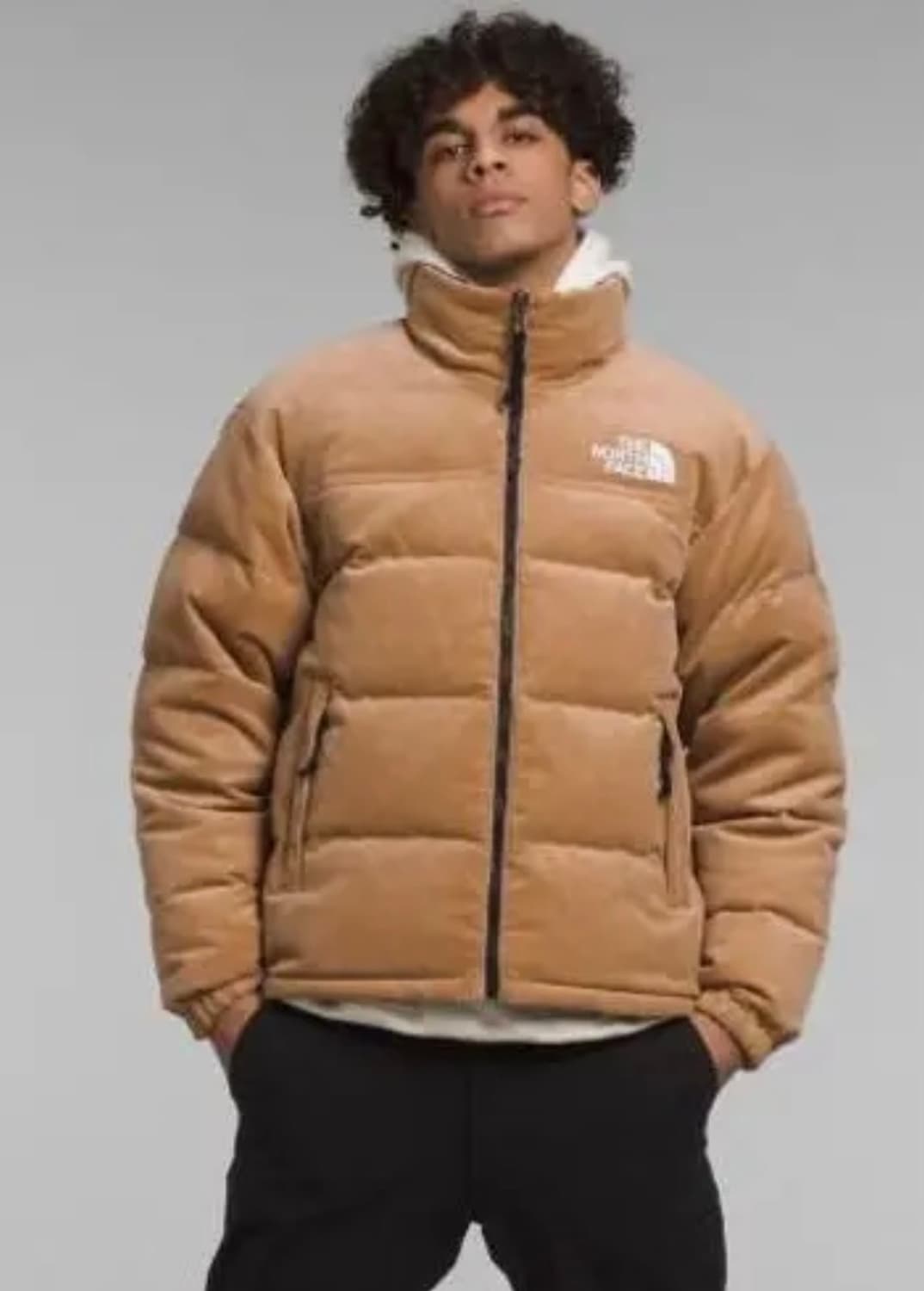 노스페이스 눕시 1992 코듀로이 리버서블 아몬드 버터 상품이미지2