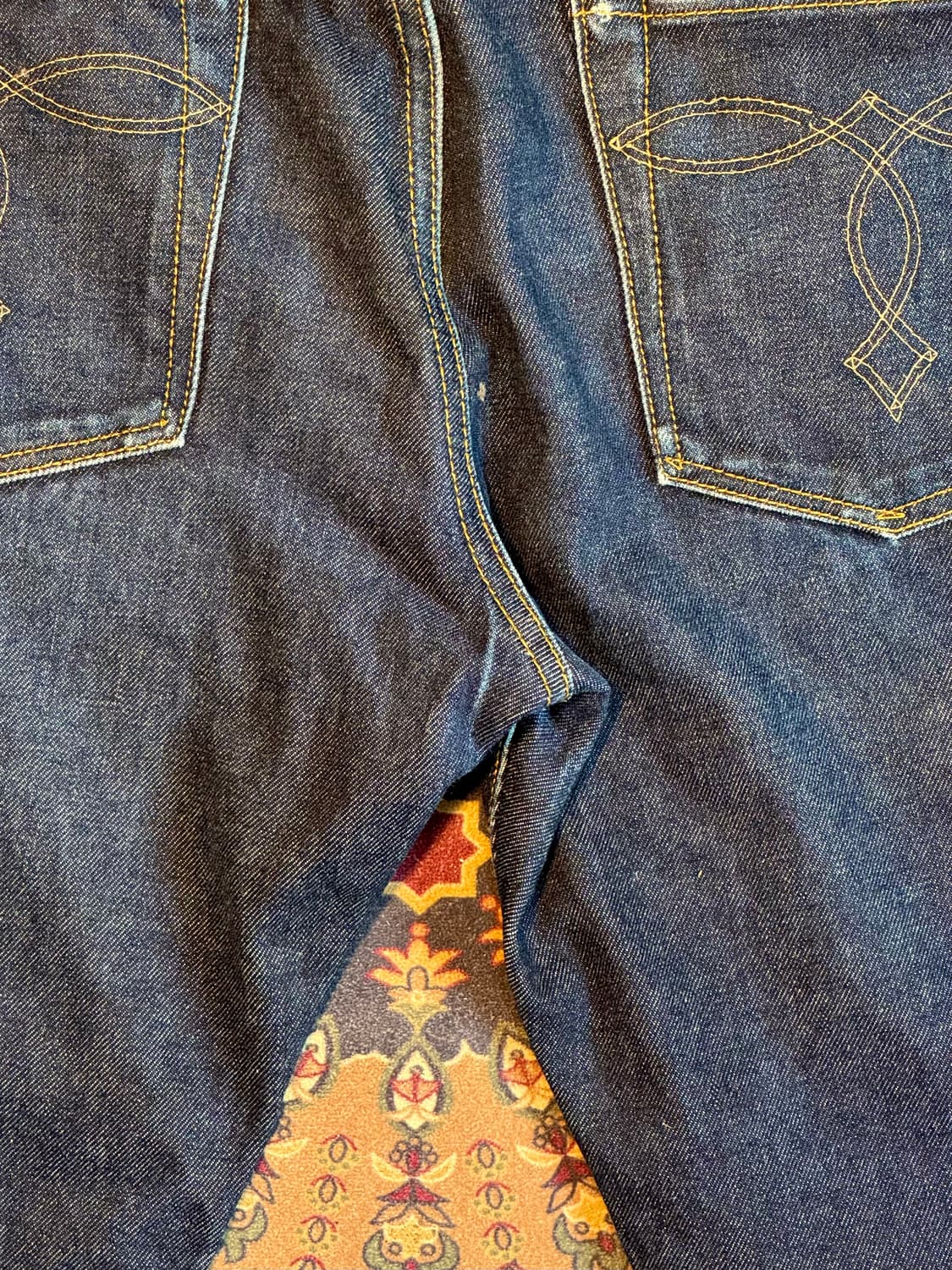 더블알엘 로우 스트레이트 셀비지 데님 상품이미지10