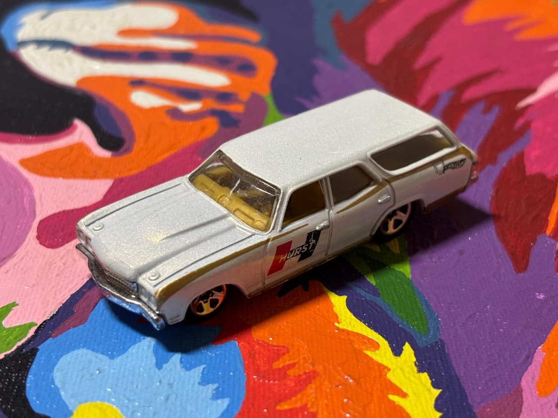 70 쉐벨 ss 웨건 다이캐스트 핫휠 인테리어 소품 상품이미지1