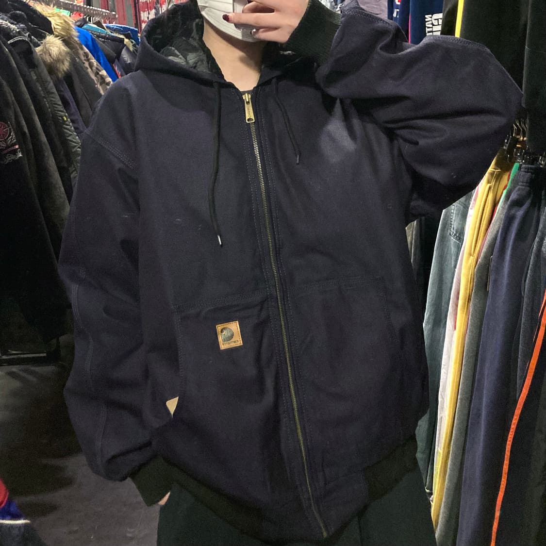 [IM] 칼하트 리메이크 워크자켓 네이비 상품이미지2