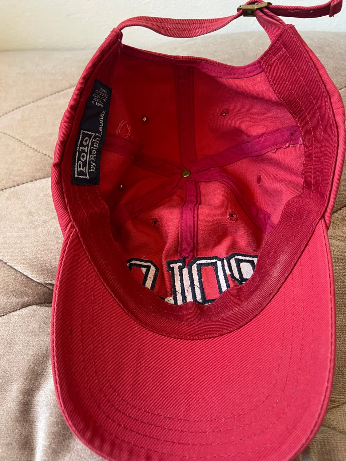 폴로랄프로렌 레드 로고캡모자 볼캡 상품이미지6