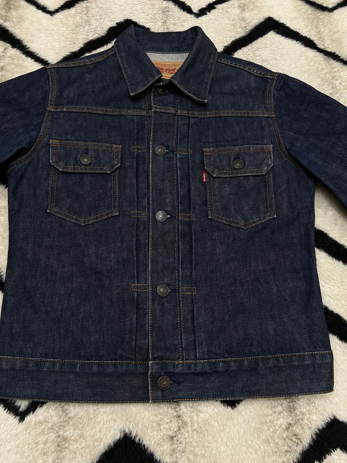 [여성M]리바이스LVC 2세대 데님 트러커 자켓/생지 상품이미지3