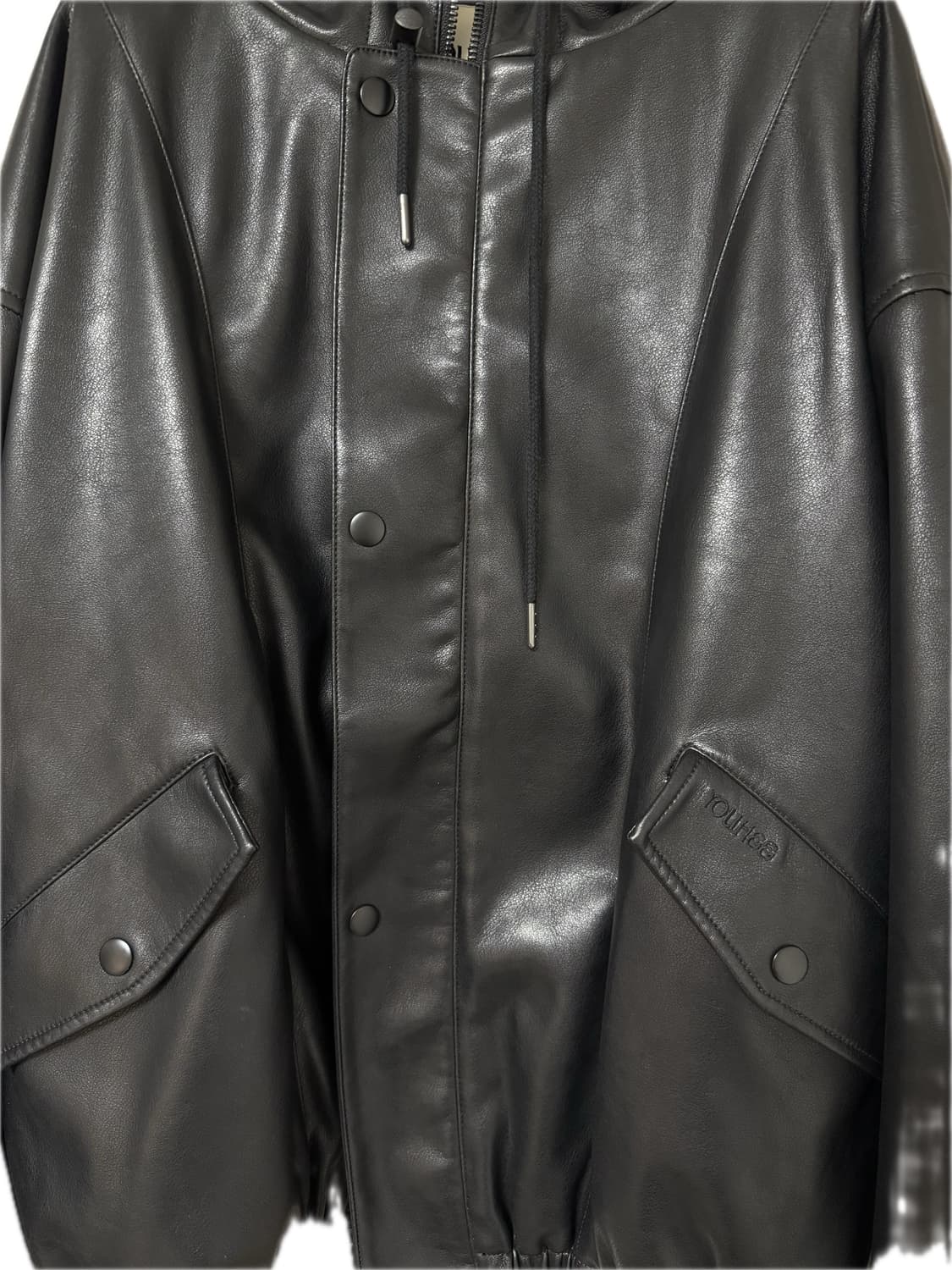 유희 레더 점퍼 가죽 자켓 상품이미지3