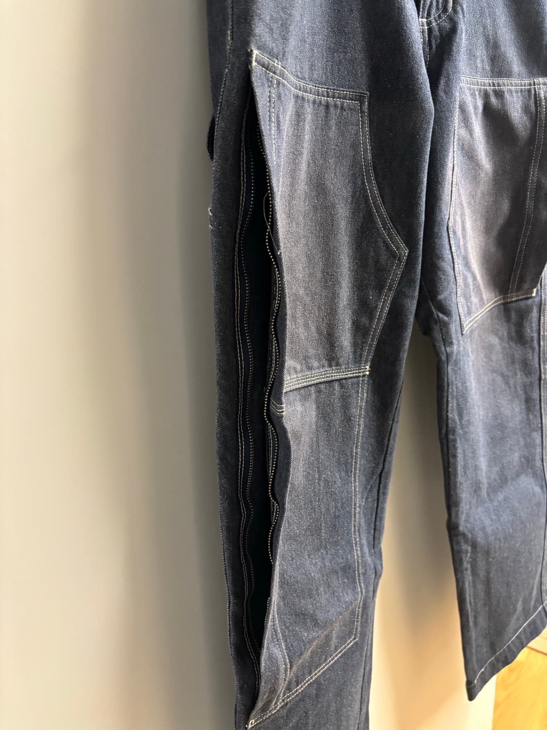 [32] 스투시 X 1017 Alyx 9SM 카펜터 팬츠 블루 상품이미지5