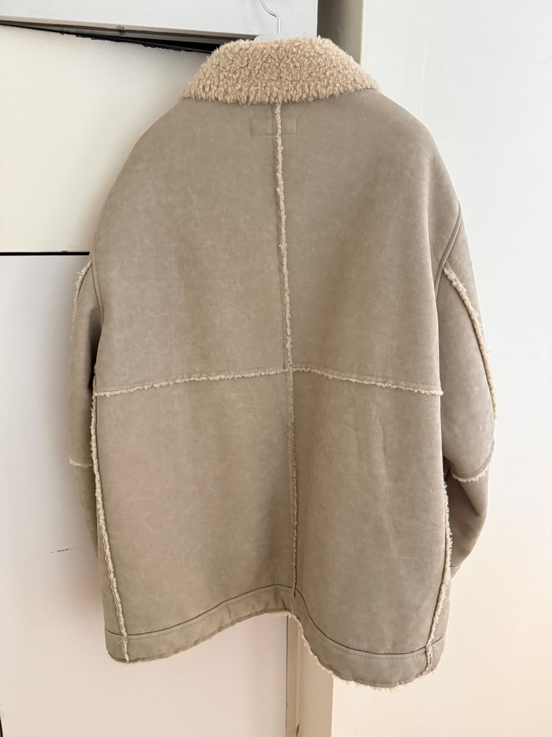 L) 8DIVISION RTW 에잇디비젼 시어링 코트 무스탕 상품이미지2