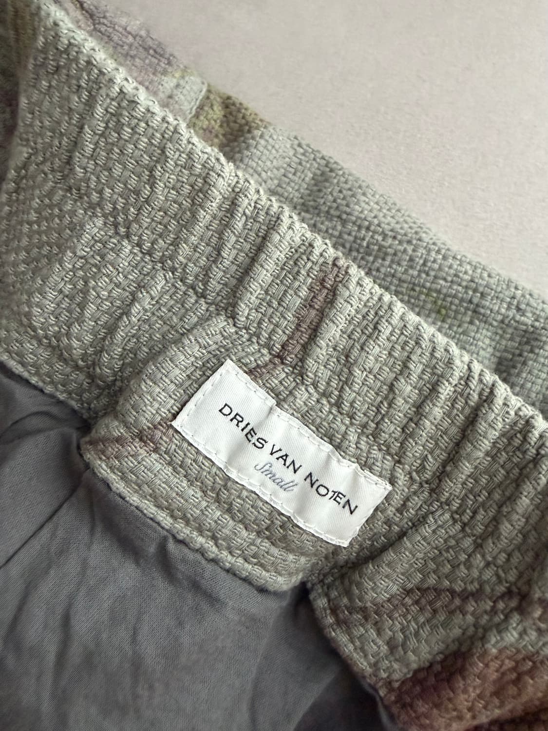 [S] 드리스반노튼 23fw 플로랄 스트랩 팬츠 상품이미지4