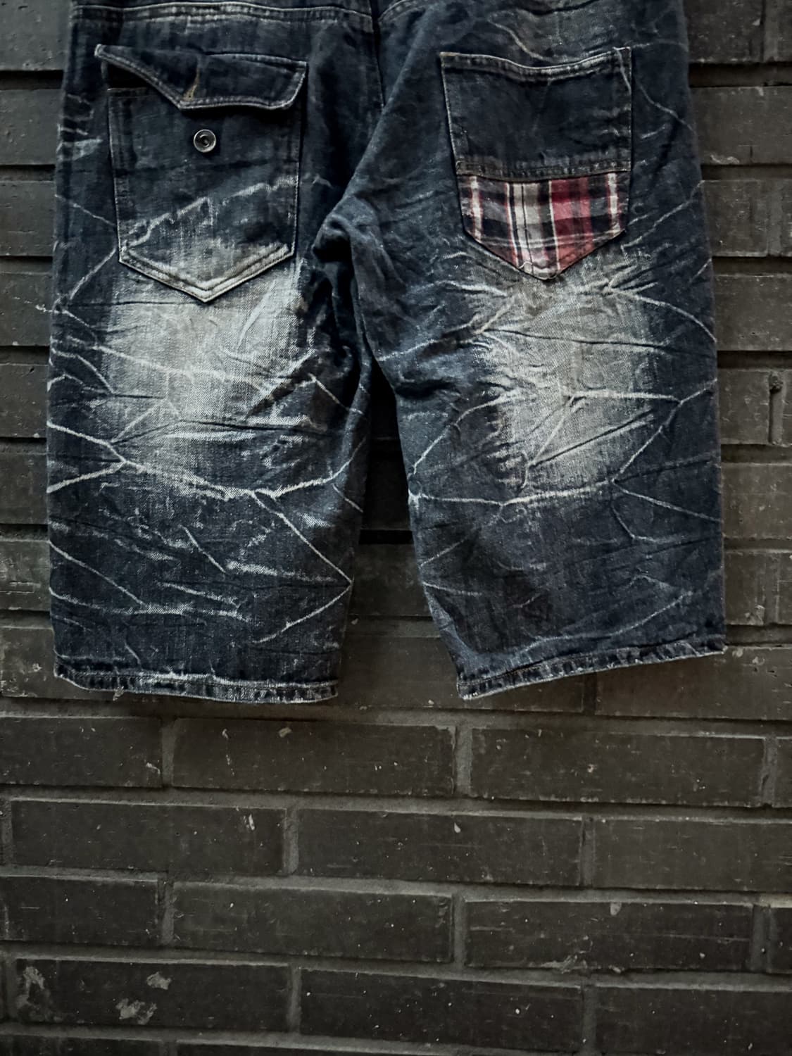 Crushed Check Pocket Pants 상품이미지8
