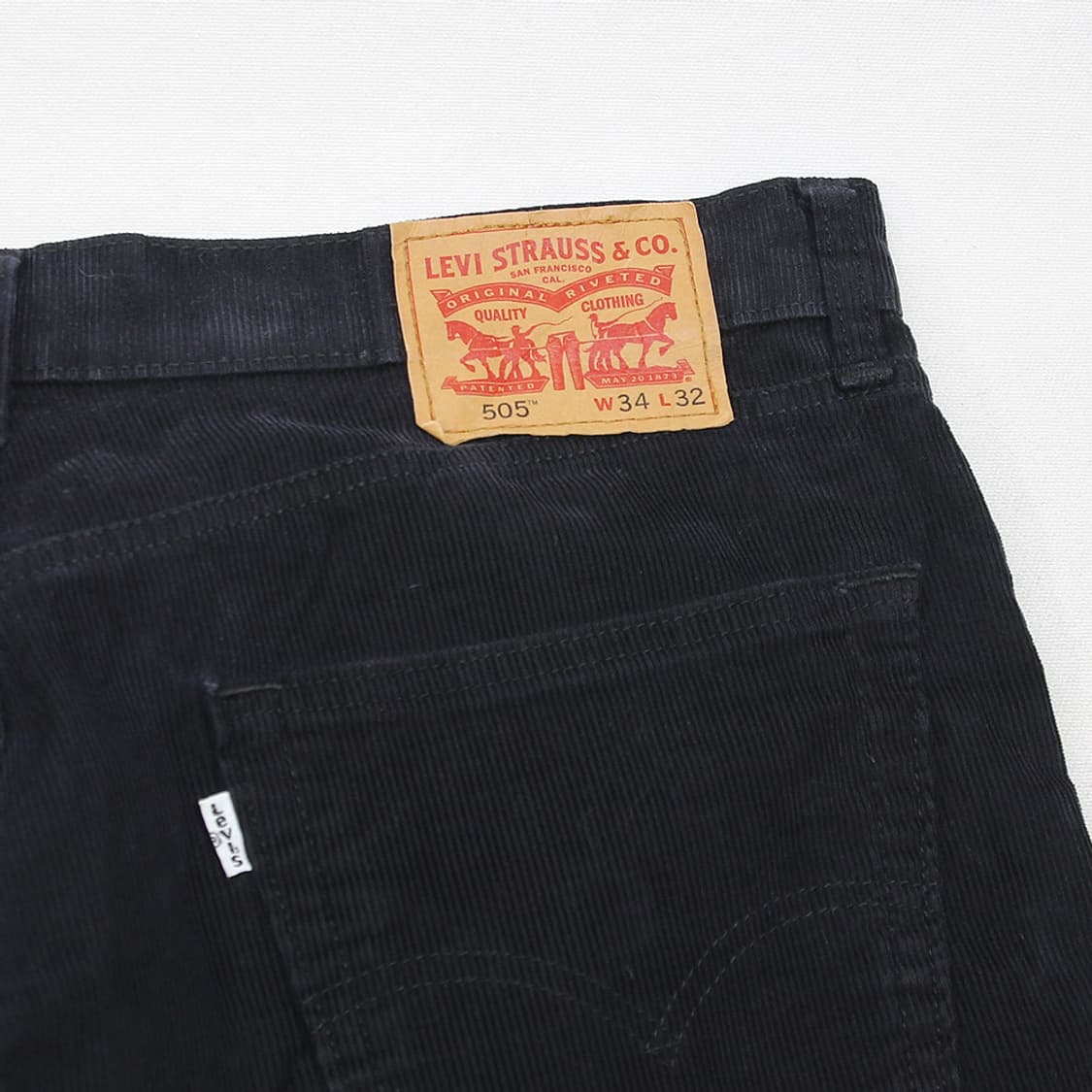 (착용컷) 리바이스 505 코듀로이 진 (남성용 35.5) 상품이미지9