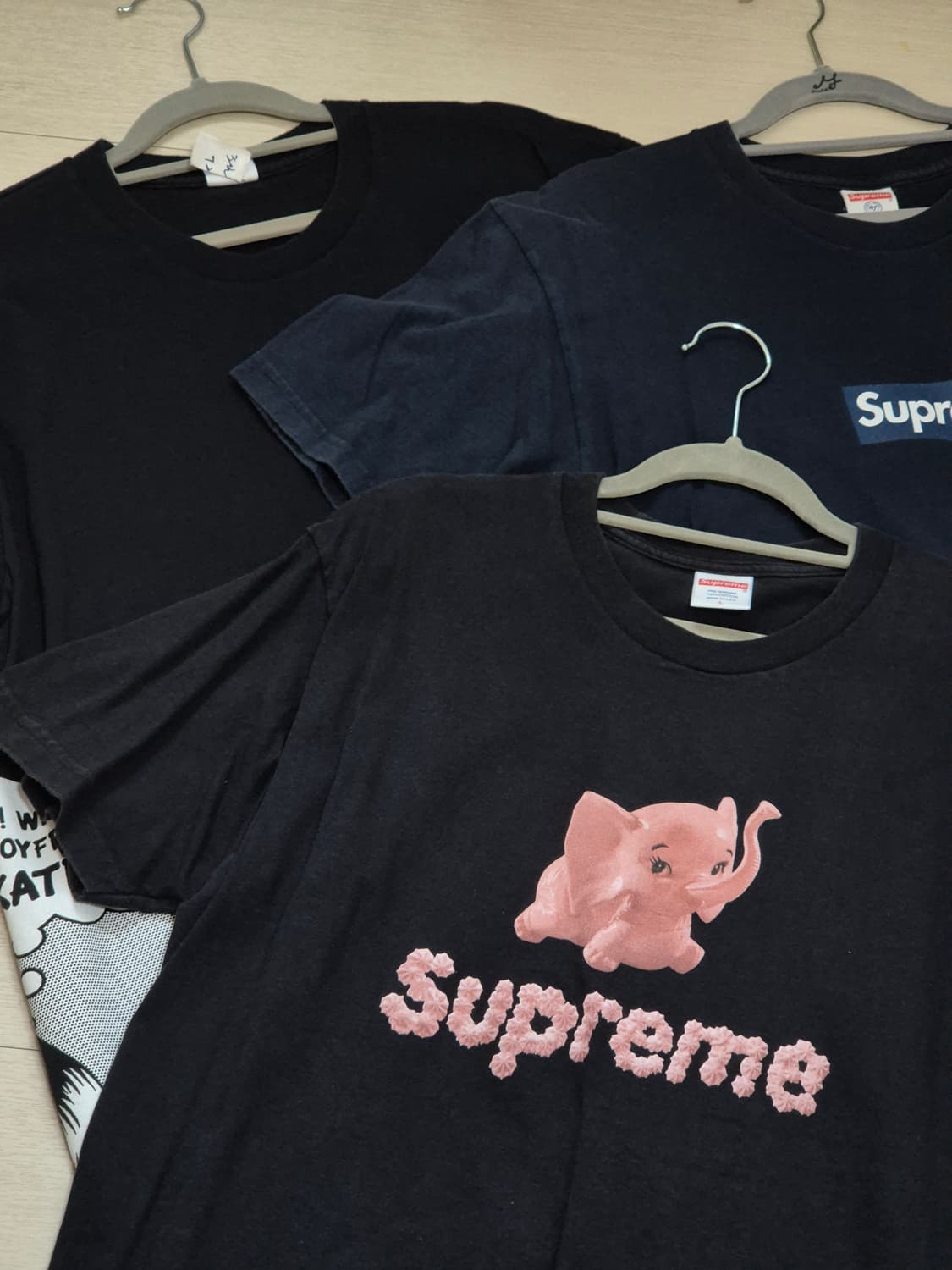 발렌시아가 슈프림 오프화이트 스투시 우영미 반팔티 급처 상품이미지1