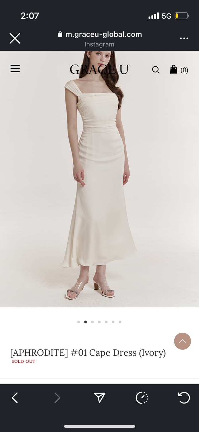 그레이스유 dress(ivory) L 상품이미지1