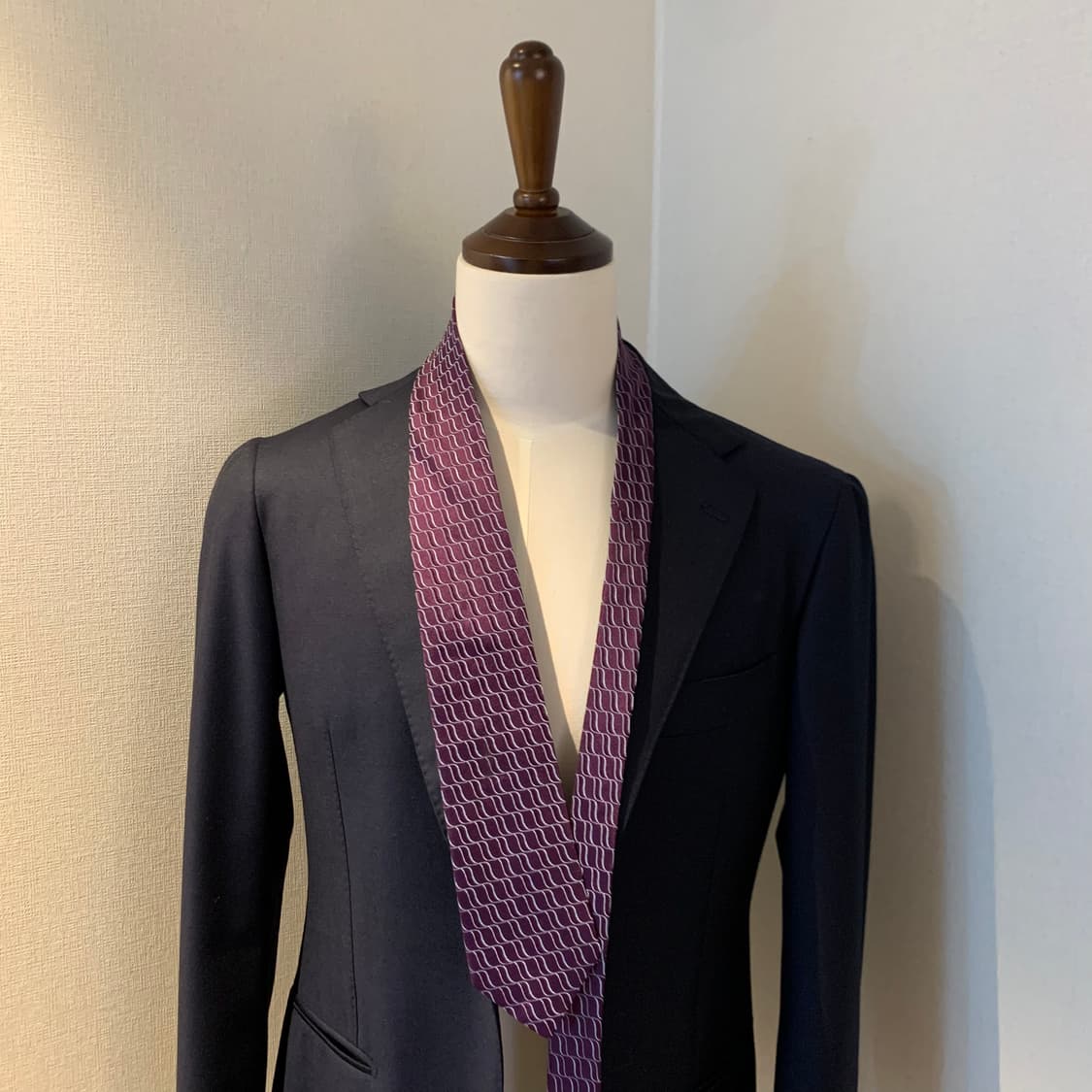 휴고보스(HUGO BOSS) 신형라벨 명품넥타이 100실크 이태리 상품이미지1