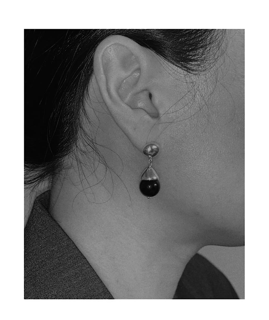 센스오브사이트 실버 이어링  상품이미지3