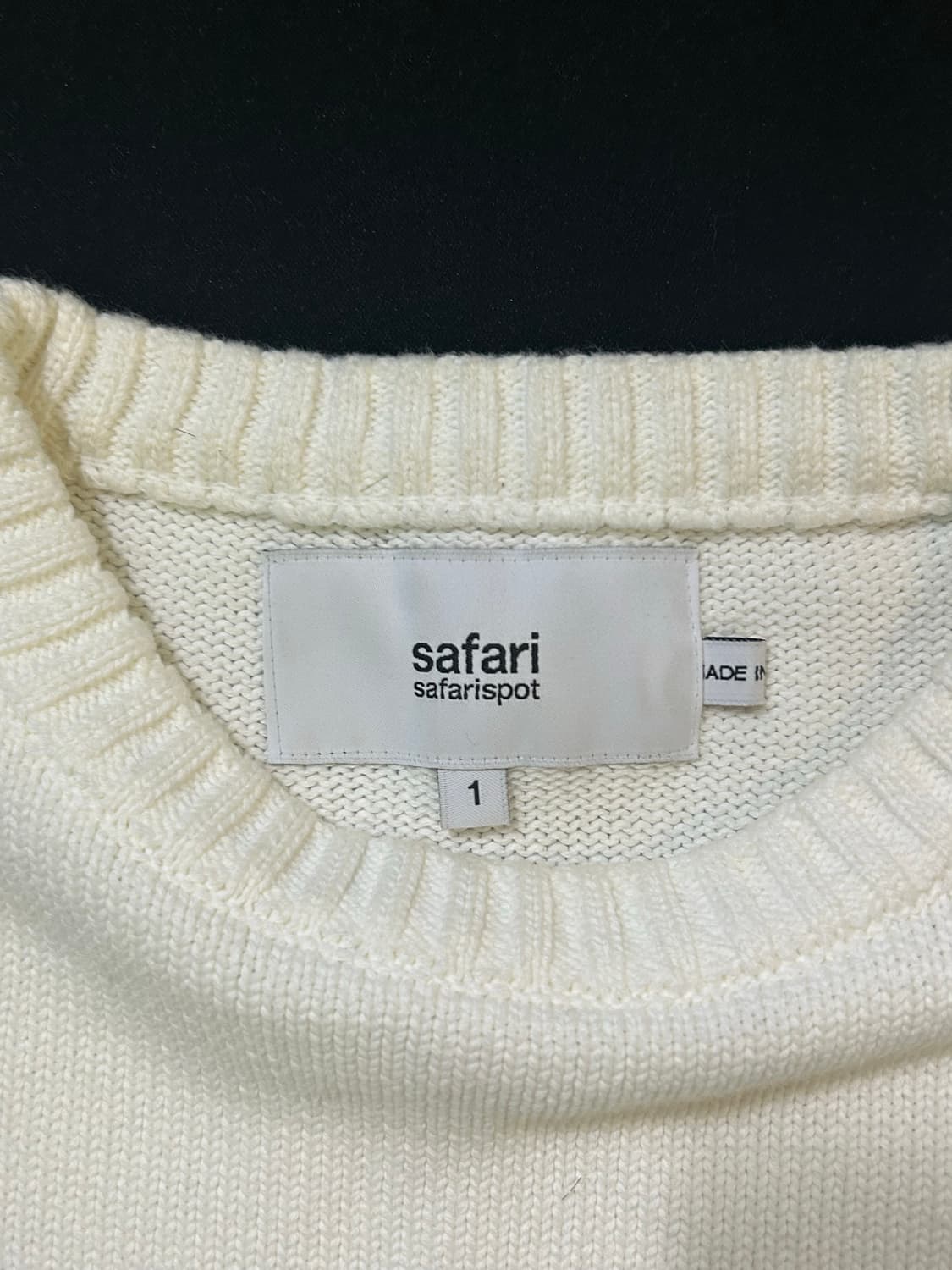 사파리 스팟 니트 상품이미지4