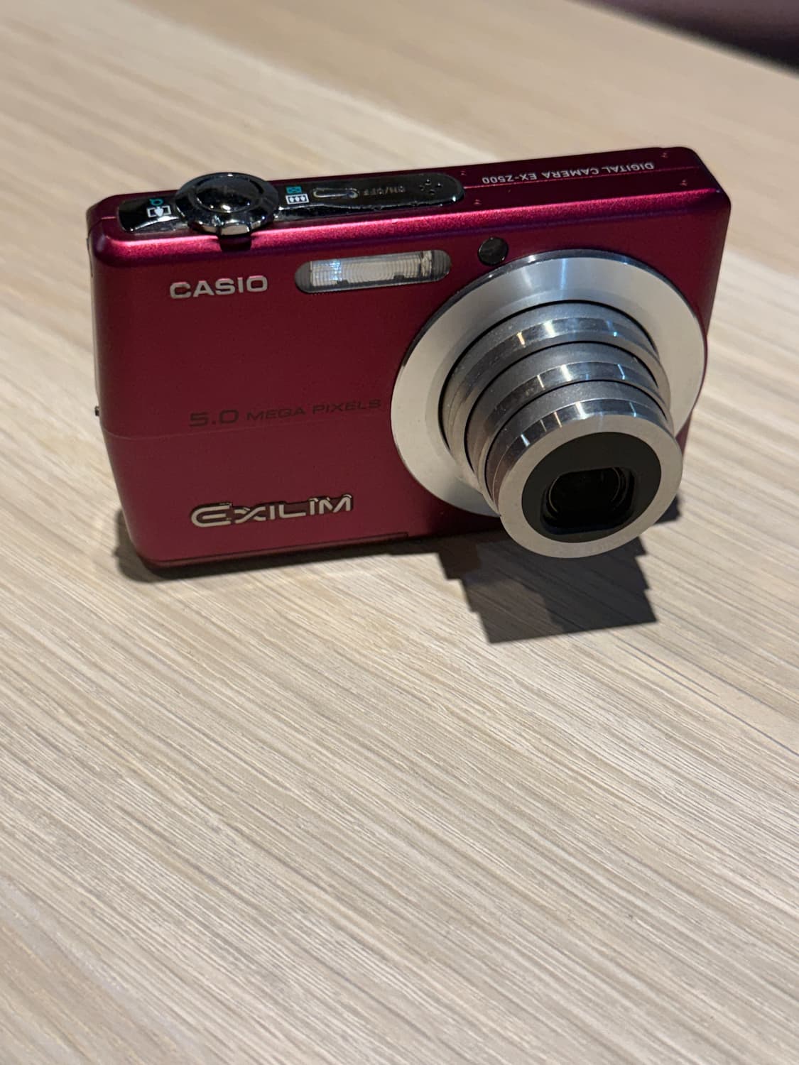 카시오 엑슬림 z500 핑크 상품이미지3