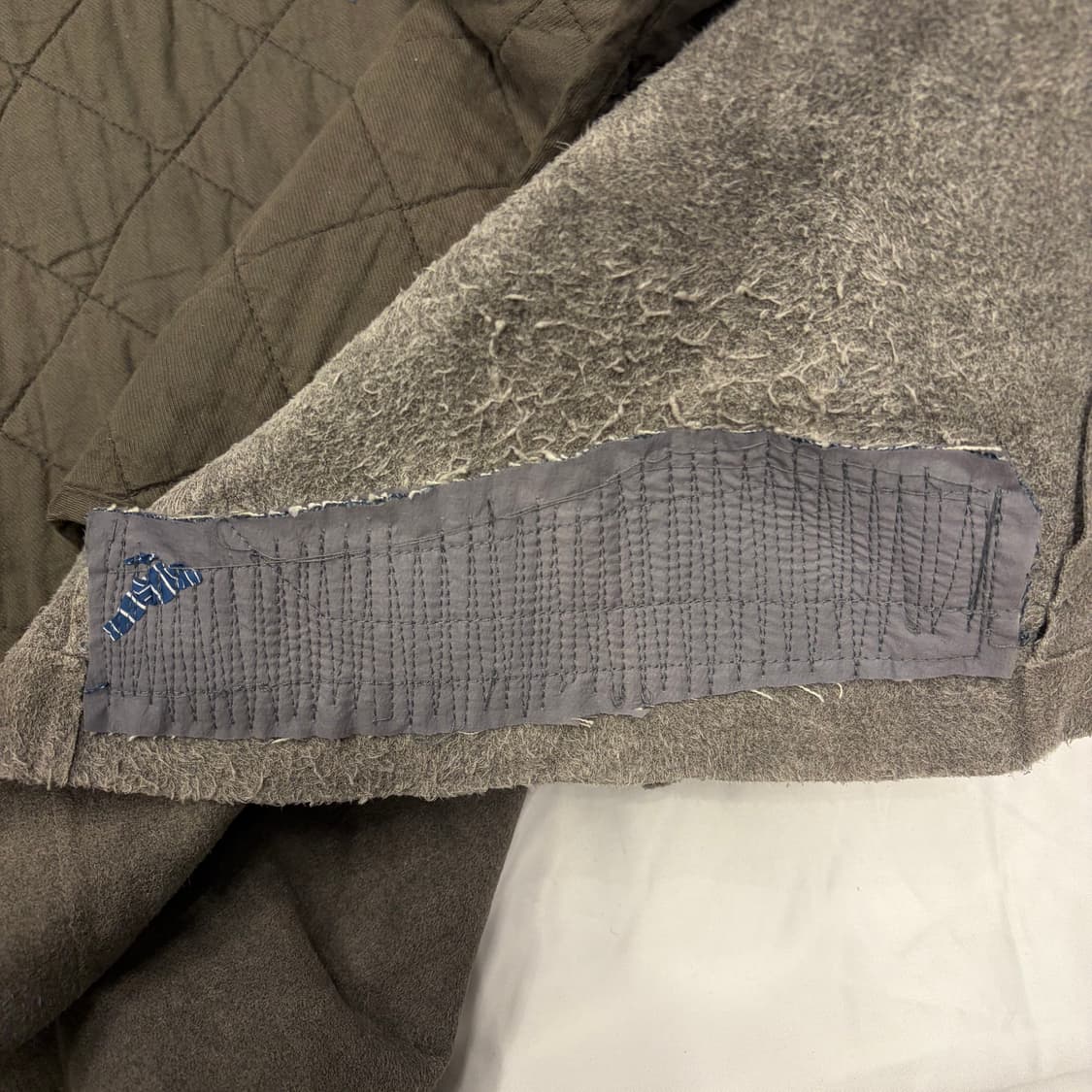 스톤아일랜드 빈티지 스웨이드 레더 자켓 L 상품이미지9