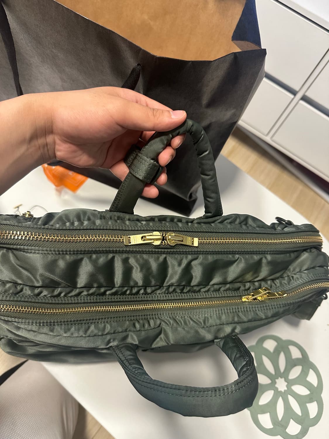 요시다포터 3way 도큐먼트 wzip 새상품급 상품이미지5