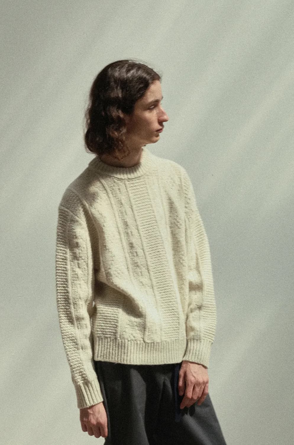 토마스모어 TE3-SW05 케이블 니트 상품이미지6