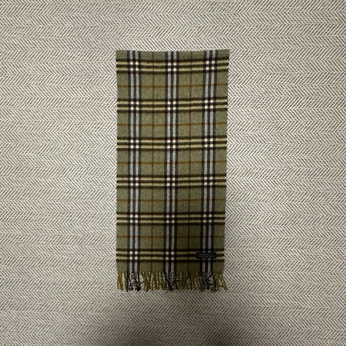 BURBERRYS cashmere 50% wool 50% muffler 상품이미지1