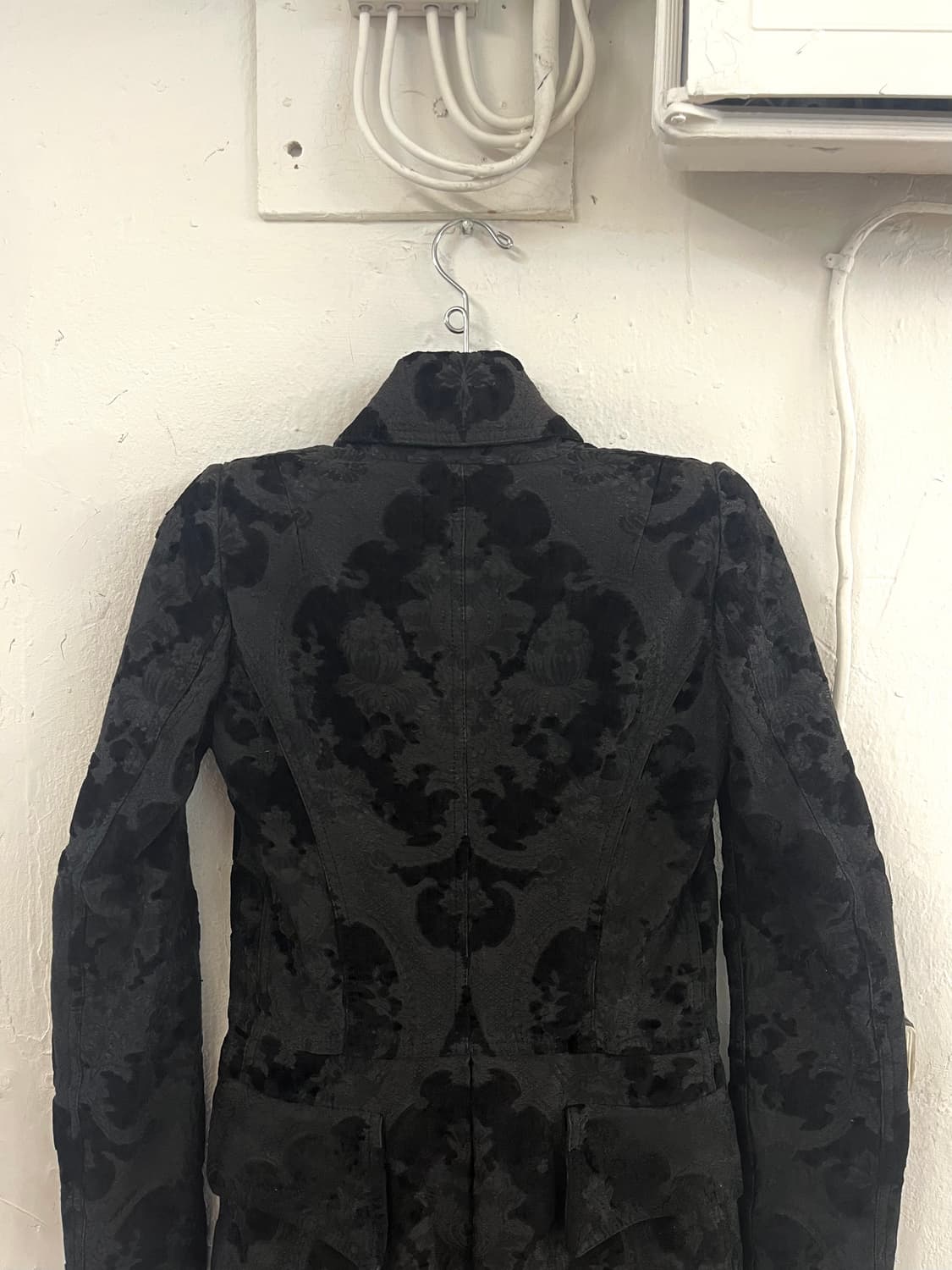 발망 2010FW 데카르넹 런웨이 브로케이드 밀리터리 코트 상품이미지10