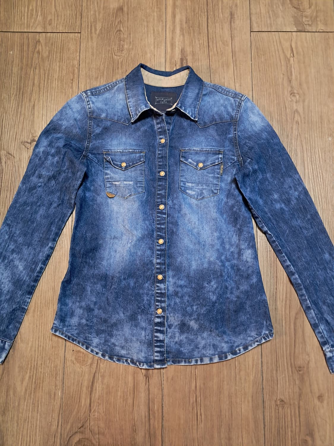 버커루 여성 데님셔츠 S 상품이미지3