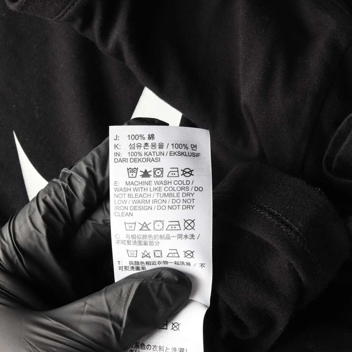 나이키 빅 스우시 로고 블랙 반팔 티셔츠 XL 상품이미지6