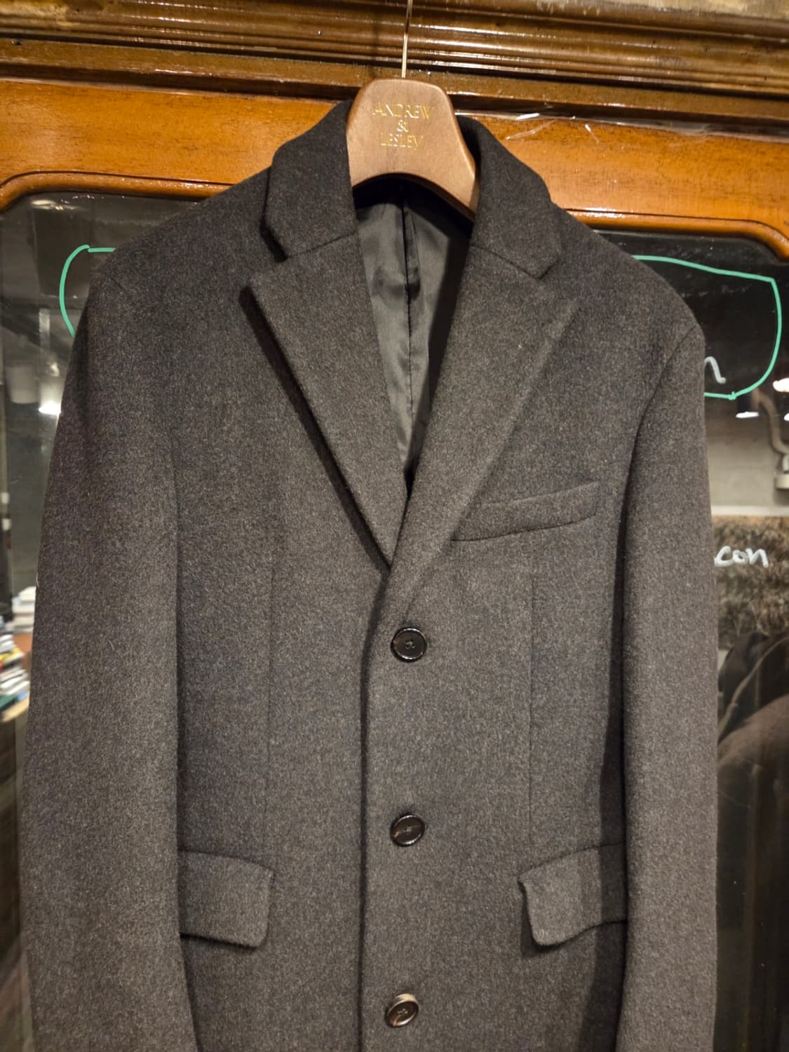 시스템 체스터필드코트  상품이미지2