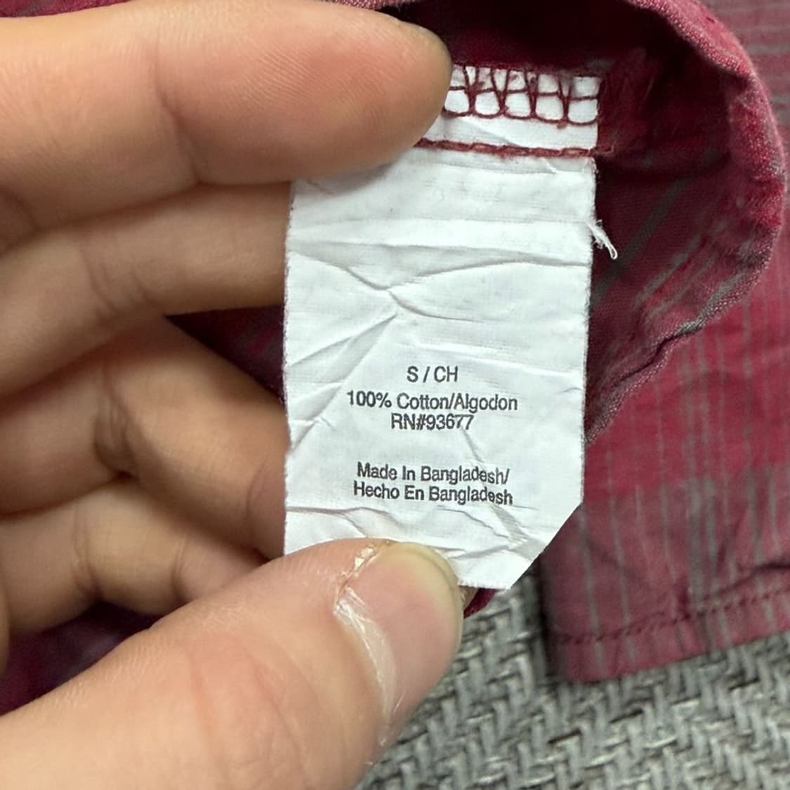 빅맥 체크셔츠 v2957 상품이미지6