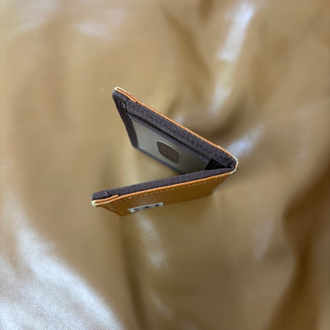 PORTER 포터 덕 카드 케이스 지갑 월렛 카멜 상품이미지6