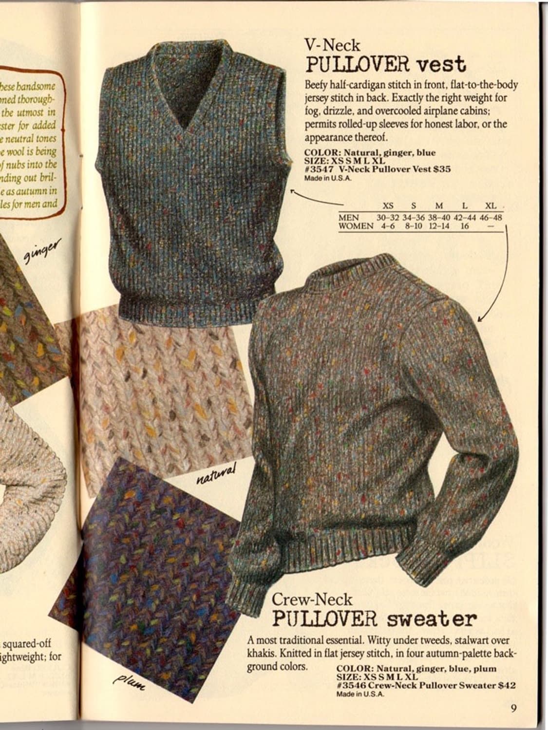 80s 바나나 리퍼블릭 크루넥 풀오버 울 스웨터 상품이미지7