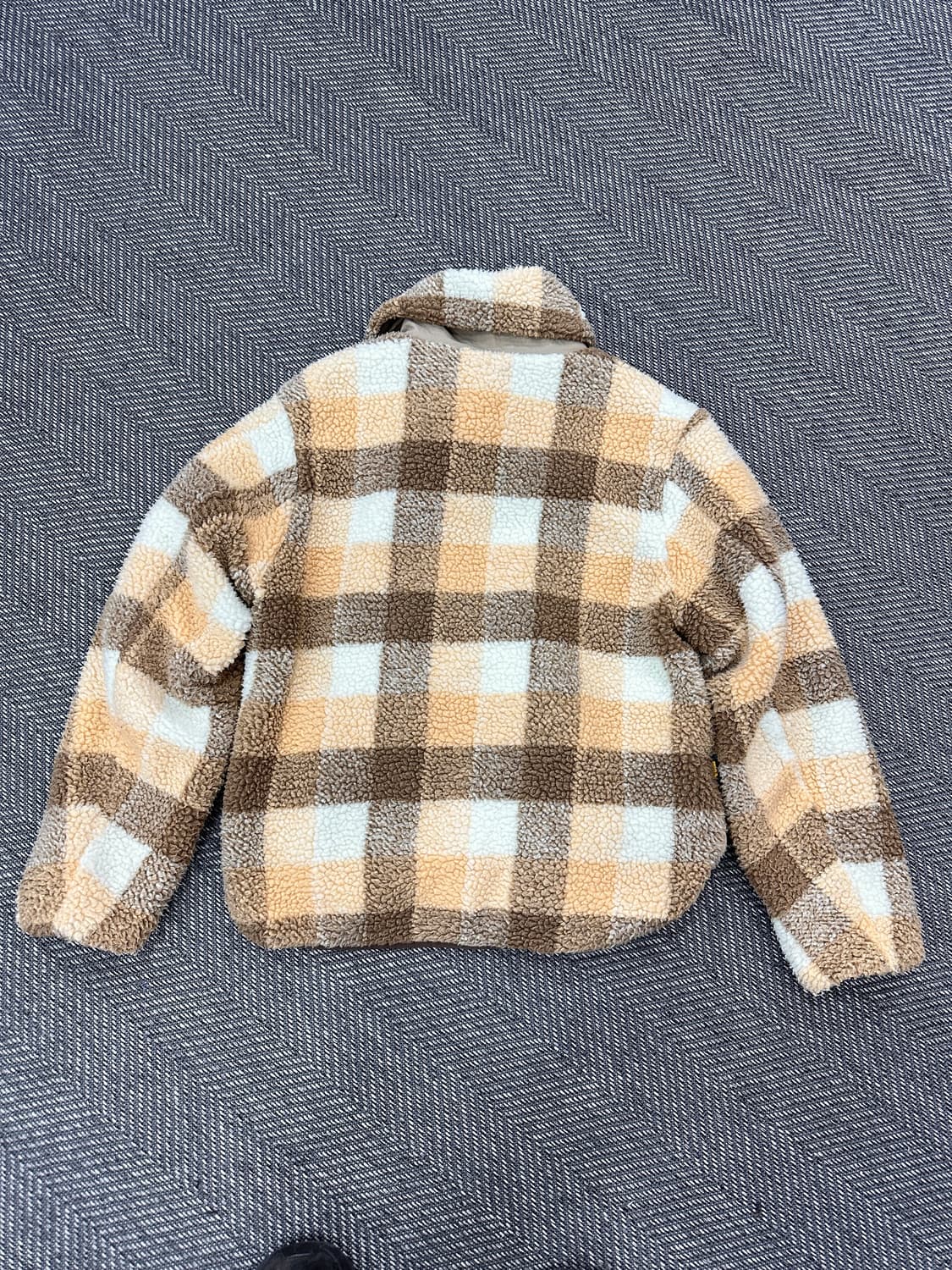 Gola 골라 체크뽀글이 누빔 후리스 상품이미지7