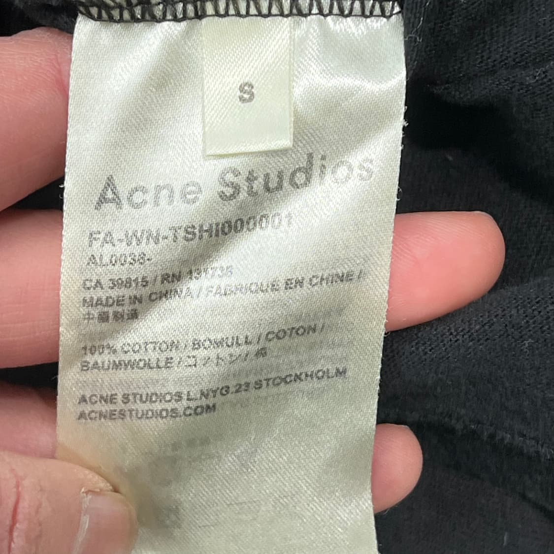 아크네스튜디오 반팔티셔츠 s10279 상품이미지7