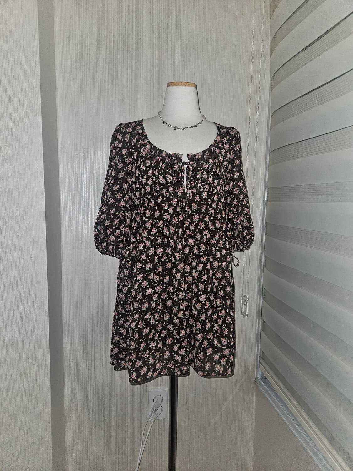 me couture 빈티지 딸기초코 미니 원피스 상품이미지1