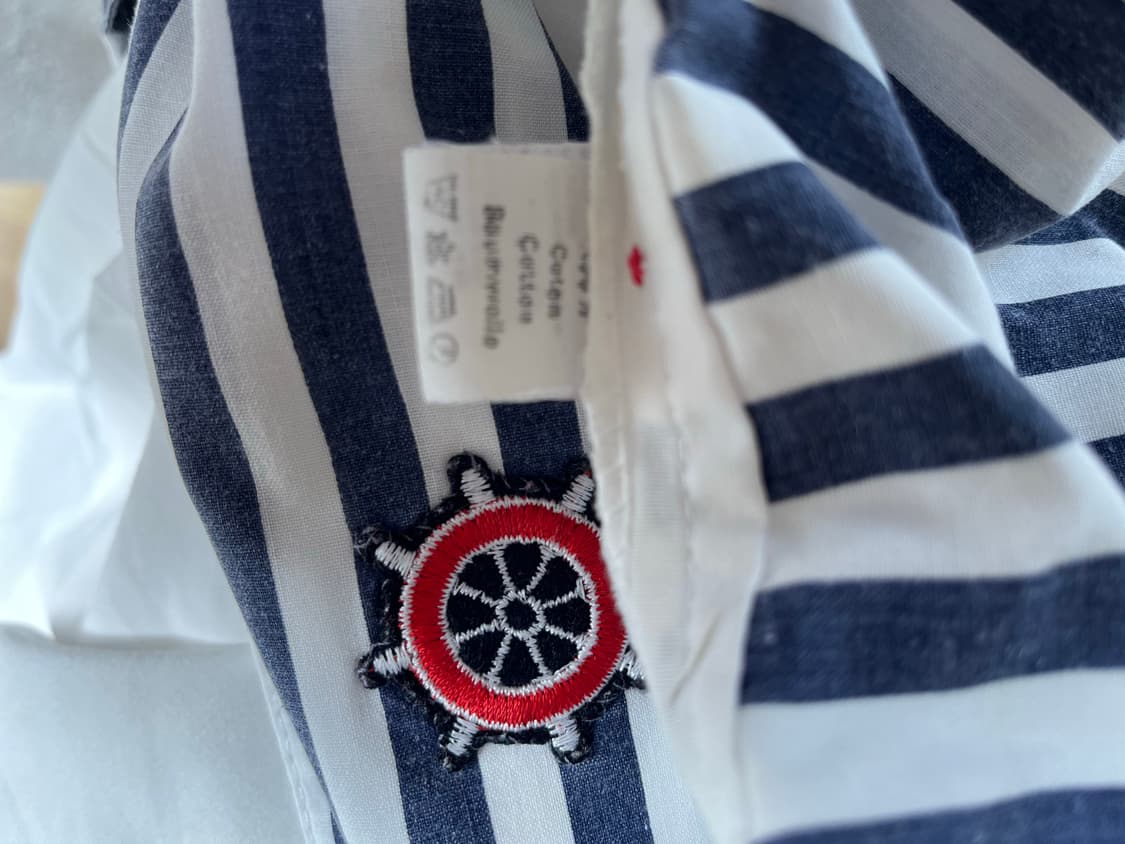 프랑스빈티지 세일러셔츠 상품이미지3