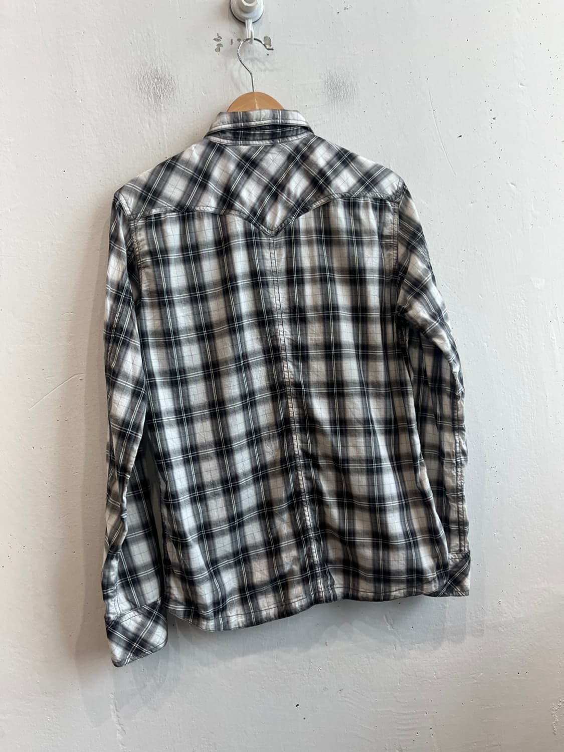 NICOLE 웨스턴 체크 셔츠  상품이미지3