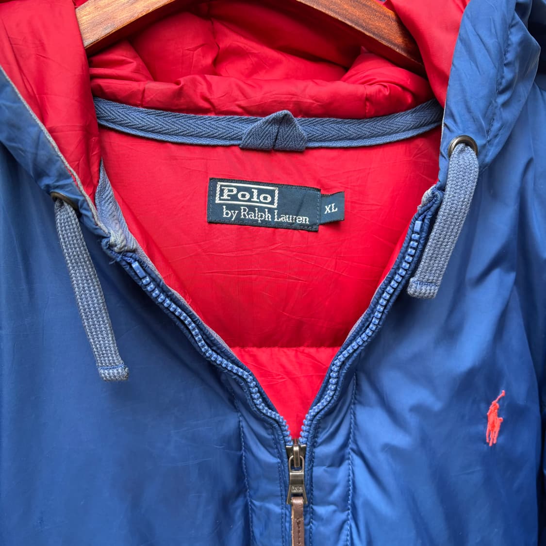폴로 랄프로렌 블루 푸퍼 다운 자켓 상품이미지8