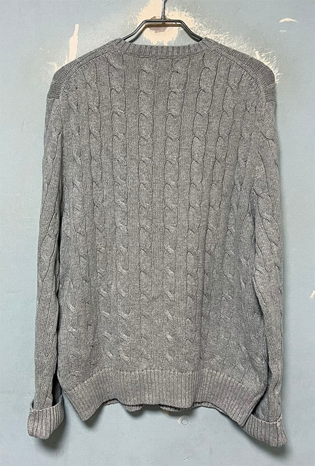 POLO 폴로 남자 꽈배기니트 기본 캐주얼 L 100  상품이미지2