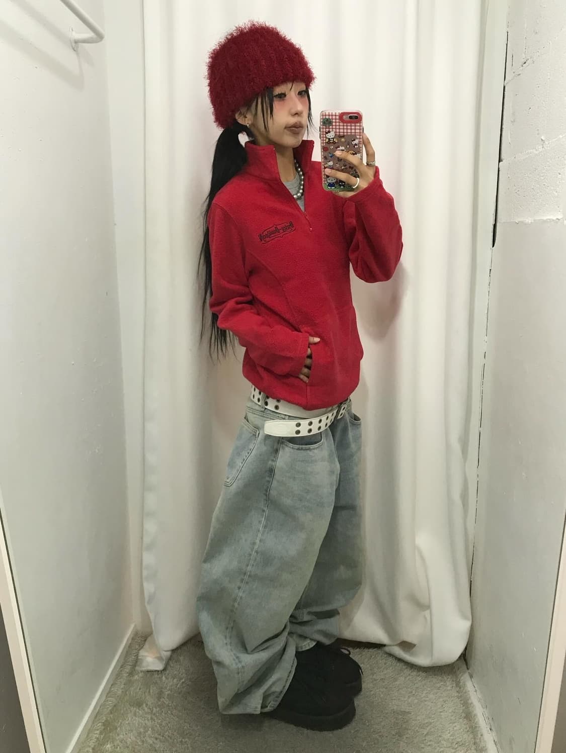 Harley-Davidson Half Zip-Up Fleece 상품이미지4