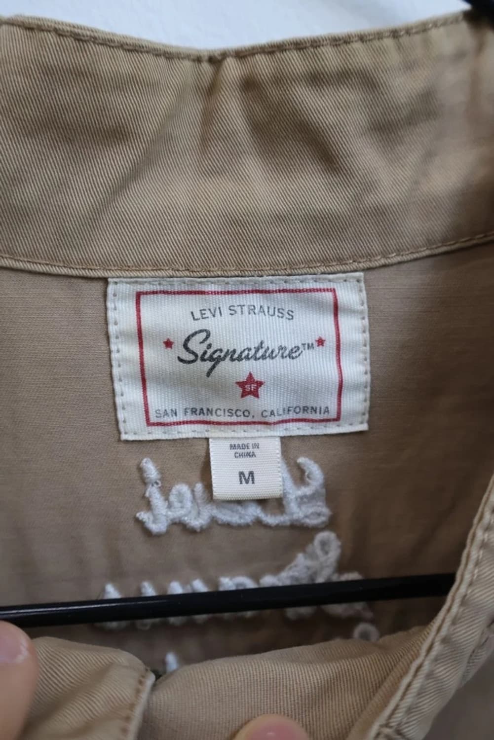 Levi's Signature Beige Jacket 상품이미지8