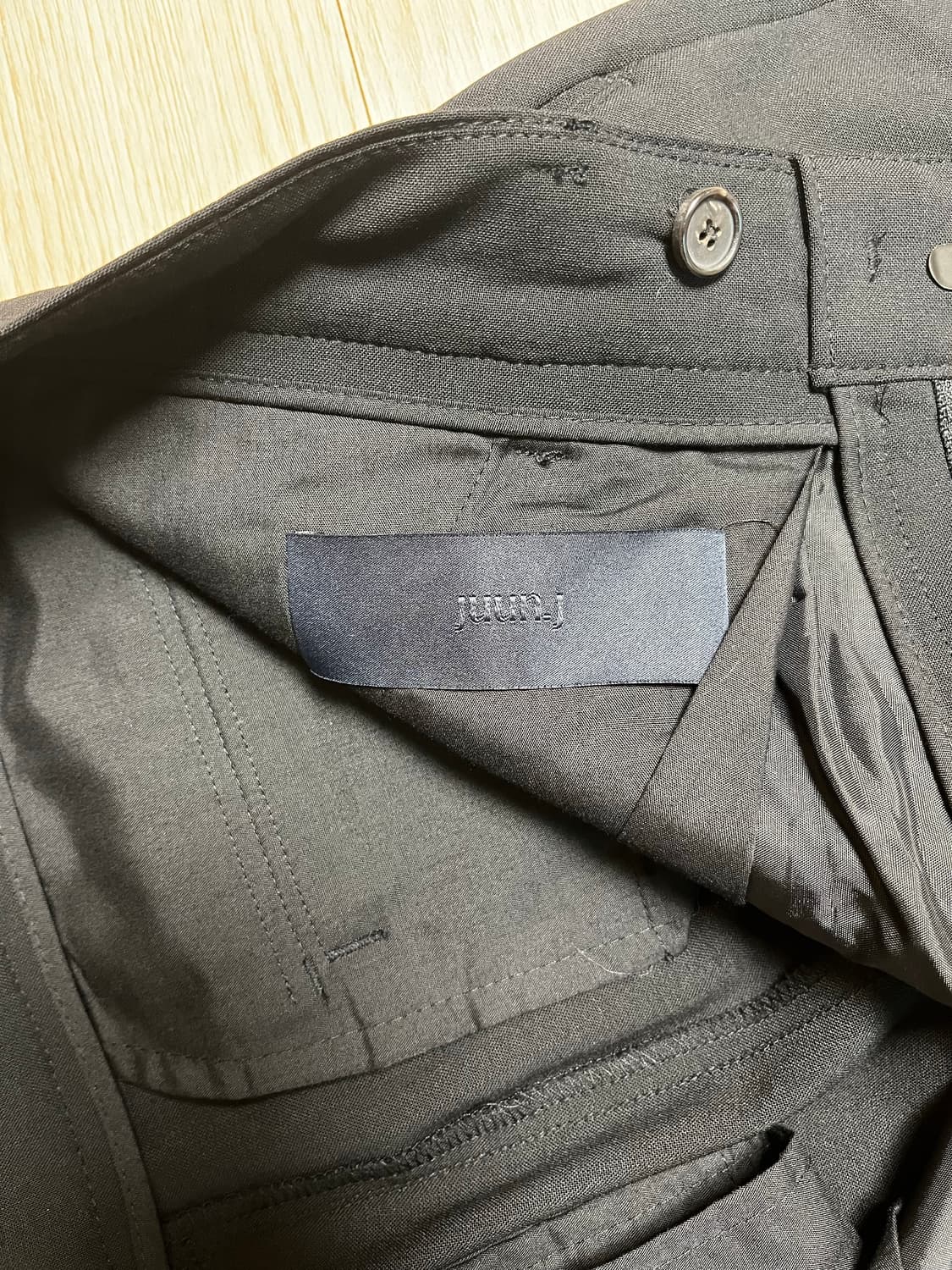 juun.j 블랙 카고 조거팬츠 46(32인치) 정품 상품이미지7