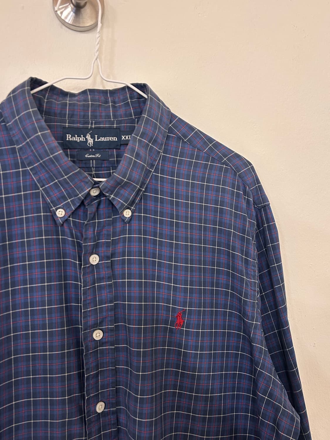 랄프로렌 체크 남방 XXL 상품이미지4