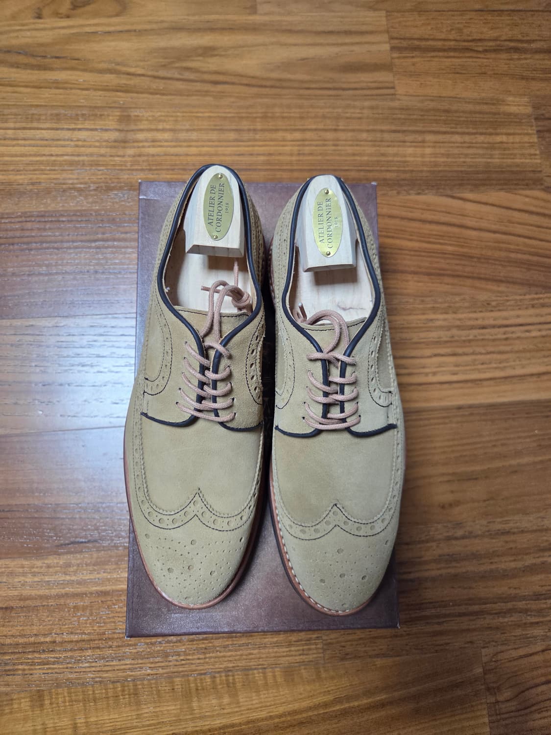 [새상품] Berwick 1707 스웨이드 윙팁 슈즈 상품이미지2