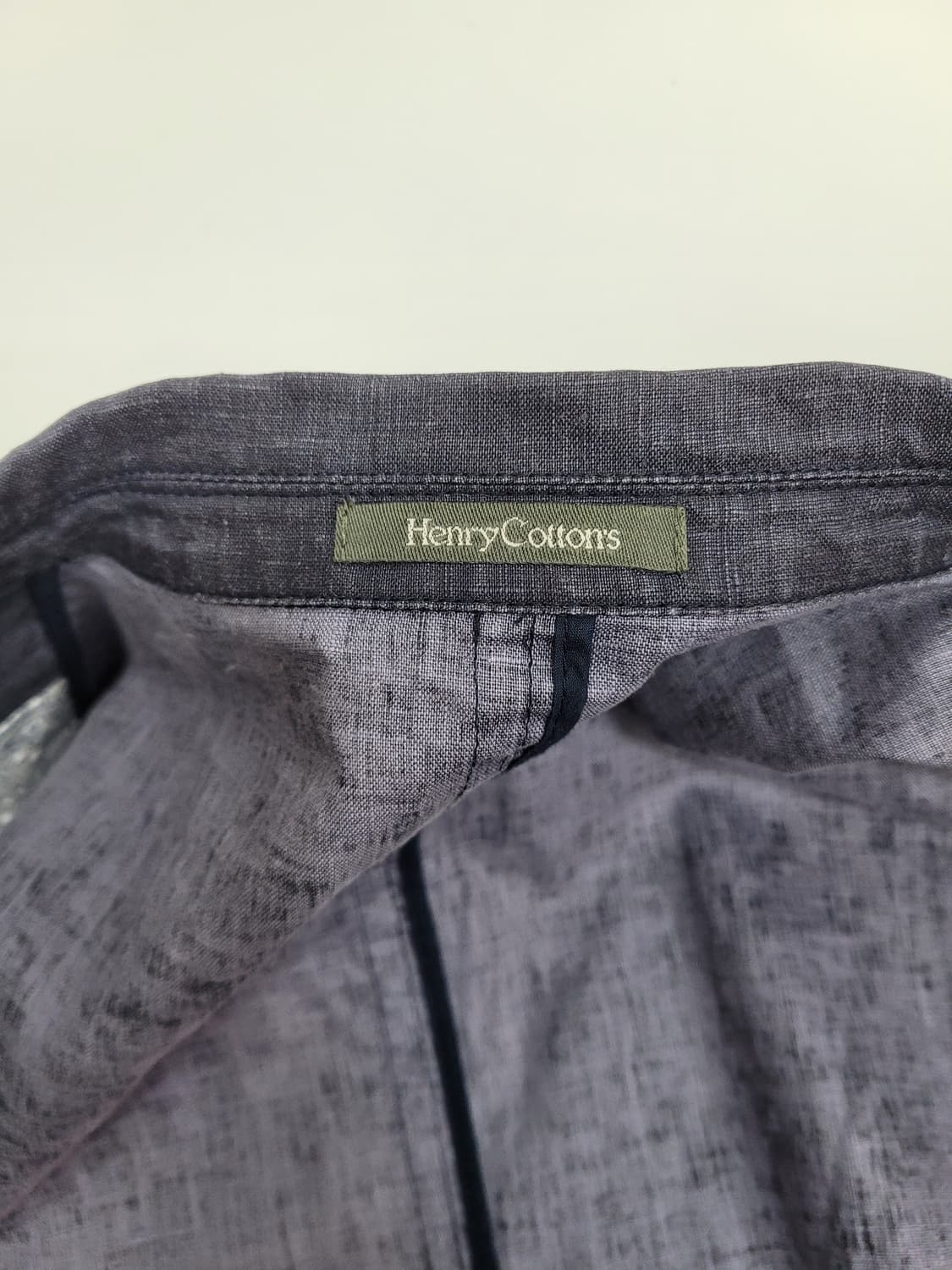 Henry Cottons 헨리코튼 린넨 블레이저 자켓 / 남 105 달걀 상품이미지7