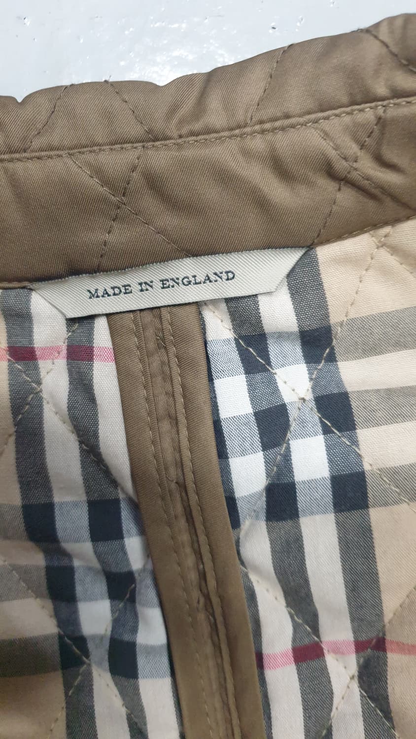 정품 버버리 퀼팅 자켓 m 상품이미지5