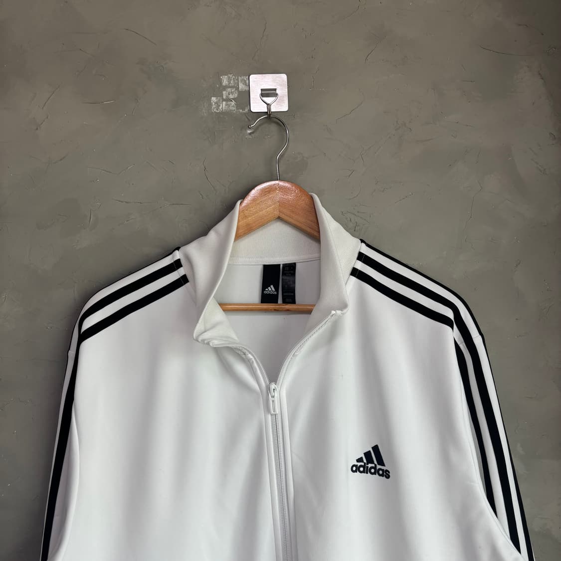 아디다스 화이트 져지 트랙탑 상품이미지2